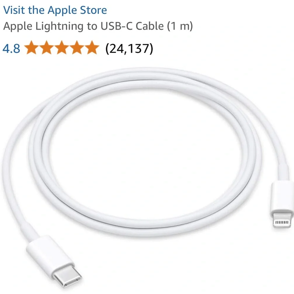 Apple USB-C to Lightning Cable - 1 M